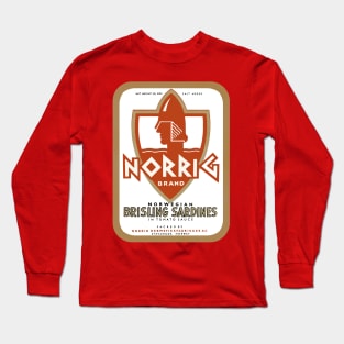 Norrig Brisling Sardines Long Sleeve T-Shirt